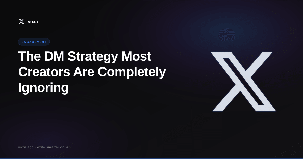 Featured image for: The DM Strategy Most Creators Are Completely Ignoring