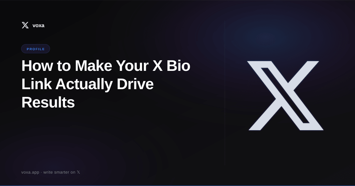 Featured image for: How to Make Your X Bio Link Actually Drive Results