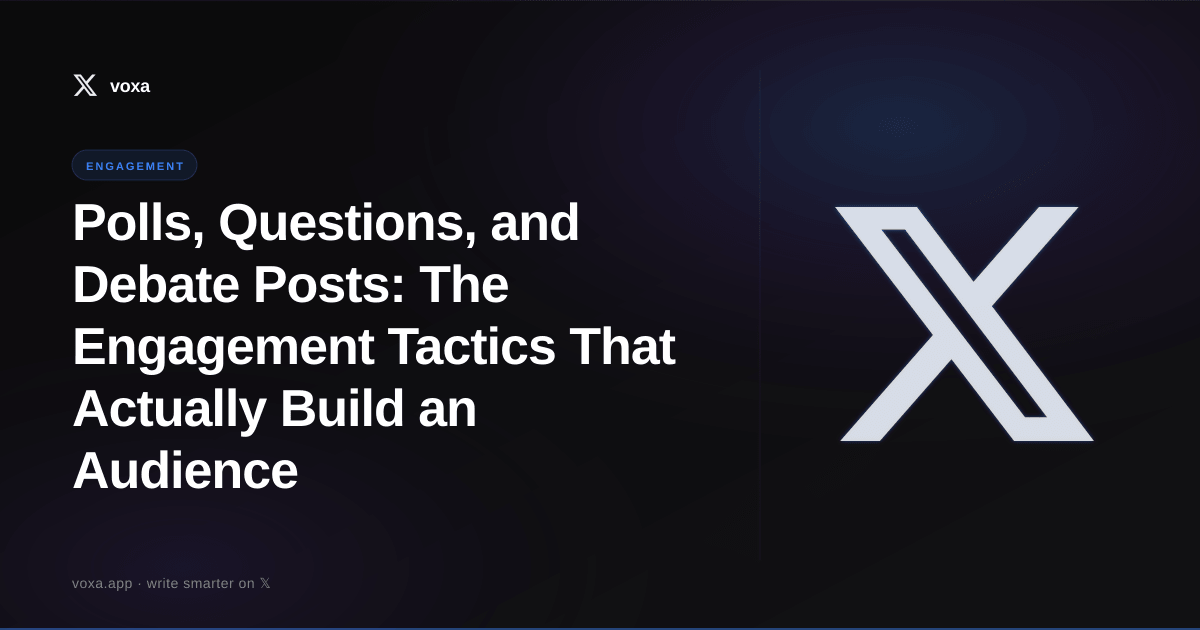 Featured image for: Polls, Questions, and Debate Posts: The Engagement Tactics That Actually Build an Audience