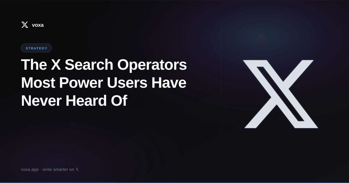 Featured image for: The X Search Operators Most Power Users Have Never Heard Of